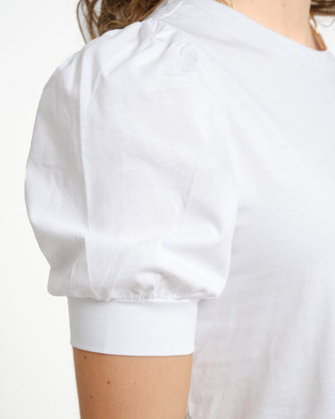 Aware Kerry O - neck Top Bright White - Things I Like Things I Love