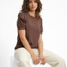 Aware Kerry O - neck Top Chocolate Martini - Things I Like Things I Love