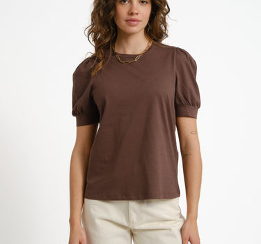 Aware Kerry O - neck Top Chocolate Martini - Things I Like Things I Love