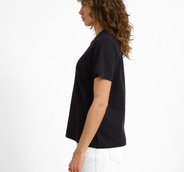 Aware Naima O - Neck T-Shirt Black - Things I Like Things I Love