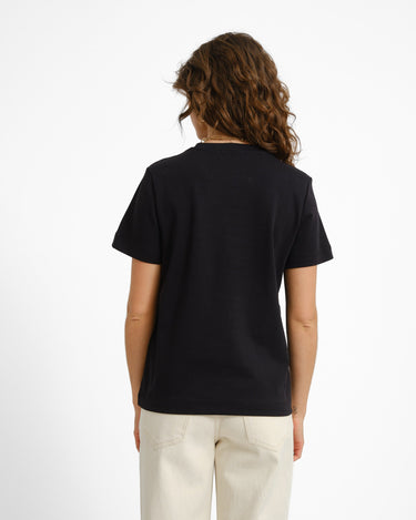 Aware Naima O - Neck T-Shirt Black - Things I Like Things I Love