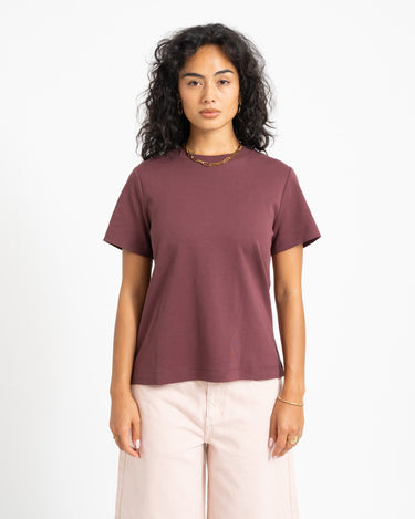 Aware Naima O-Neck T-Shirt Catawba Grape - Things I Like Things I Love
