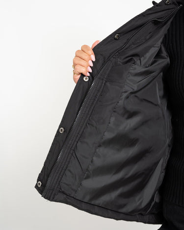 Aware Sissy Oversize Quilted Jacket Black - Things I Like Things I Love
