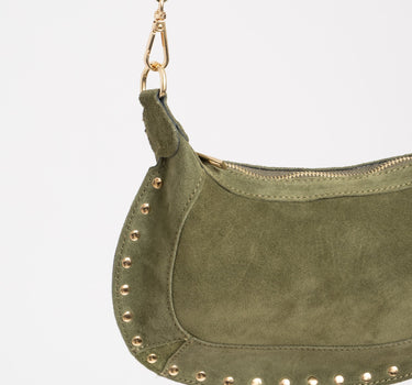 Bag Monica Suede Groen - Things I Like Things I Love