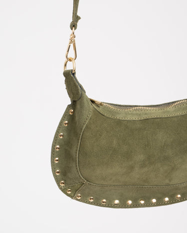 Bag Monica Suede Groen - Things I Like Things I Love