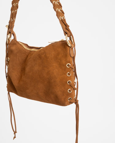 Bag Verony Suede Cognac - Things I Like Things I Love