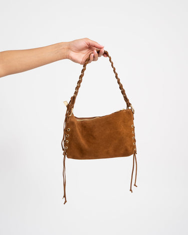 Bag Verony Suede Cognac - Things I Like Things I Love