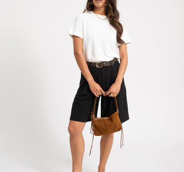 Bag Verony Suede Cognac - Things I Like Things I Love