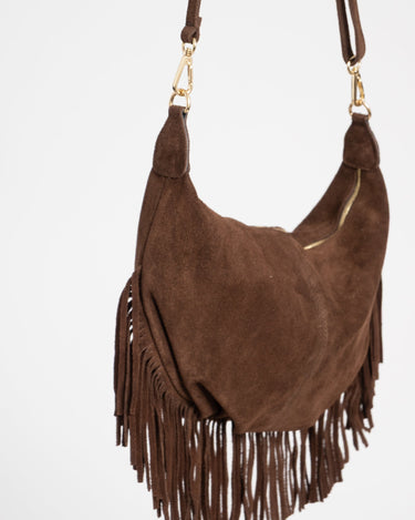 Bag Vromy Suede Bruin - Things I Like Things I Love