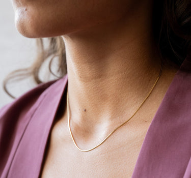 Basic Necklace Jamie Gold - Things I Like Things I Love