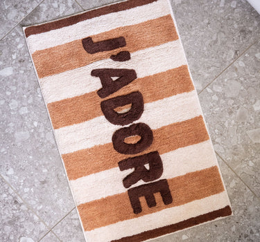 Bath Mat J'adore Stripes - Things I Like Things I Love