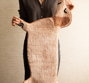 Bath Mat Sausage Dog Light Brown - Things I Like Things I Love