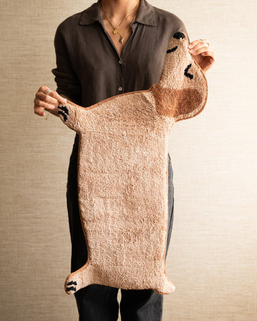 Bath Mat Sausage Dog Light Brown - Things I Like Things I Love