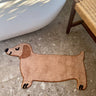 Bath Mat Sausage Dog Light Brown - Things I Like Things I Love