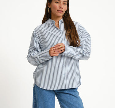 Bella Shirt Skyway Navy - Things I Like Things I Love