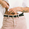 Belt Kansas Suede Black - Things I Like Things I Love