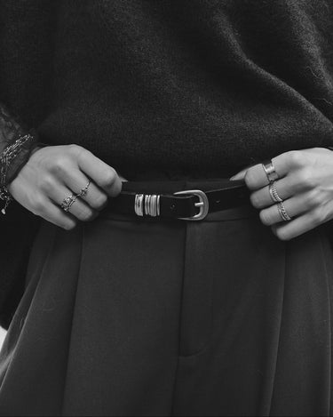 Belt Ruby Small Zwart - Things I Like Things I Love