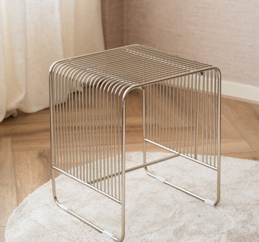 Bijzettafel Wire Chrome - Things I Like Things I Love