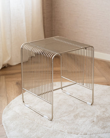 Bijzettafel Wire Chrome - Things I Like Things I Love