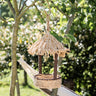 Birdhouse Straw Hut Natural - Things I Like Things I Love