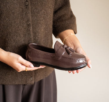 Bloempot Loafer Keramiek Bruin - Things I Like Things I Love
