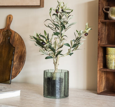 Bloempot Sanna Glas Groen - Things I Like Things I Love
