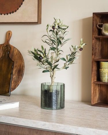 Bloempot Sanna Glas Groen - Things I Like Things I Love