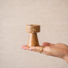 Bloomingville Candle Holder Anneli Travertine Rose - Things I Like Things I Love