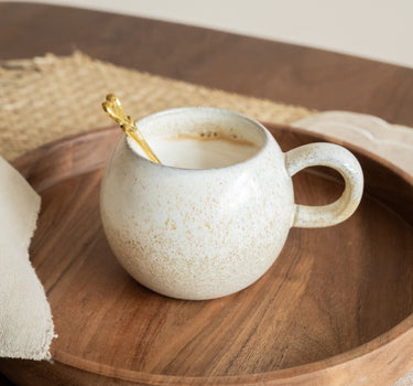 Bloomingville Cappuccino Mug Paula W/Ear - Things I Like Things I Love