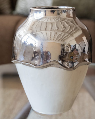 Bloomingville Deco Vase Silvio Chrome - Things I Like Things I Love