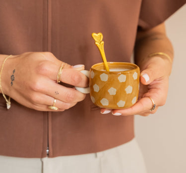 Bloomingville Hand - painted Small Mug Nini Bloom - Things I Like Things I Love