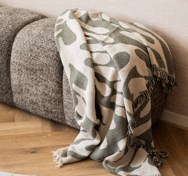 Bloomingville Plaid Alk Groen Gerecycled Katoen - Things I Like Things I Love