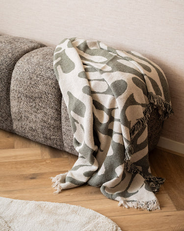 Bloomingville Plaid Alk Groen Gerecycled Katoen - Things I Like Things I Love