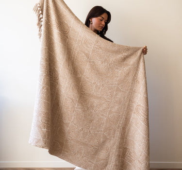 Bloomingville - Plaid Bresso Cotton Brown - Things I Like Things I Love