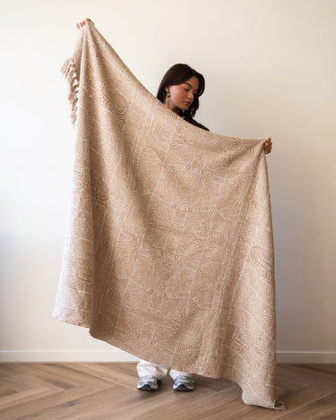 Bloomingville - Plaid Bresso Cotton Brown - Things I Like Things I Love