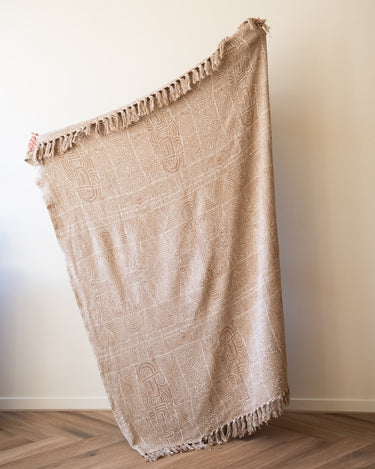 Bloomingville - Plaid Bresso Cotton Brown - Things I Like Things I Love