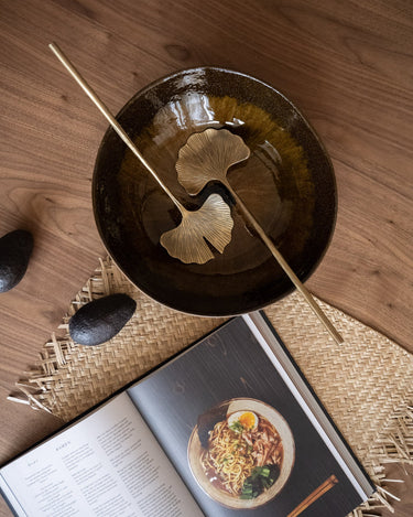 Bloomingville - Salad Servers Lyas Brass - Things I Like Things I Love