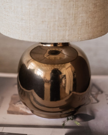Bloomingville Table Lamp Ani Bronze - Things I Like Things I Love