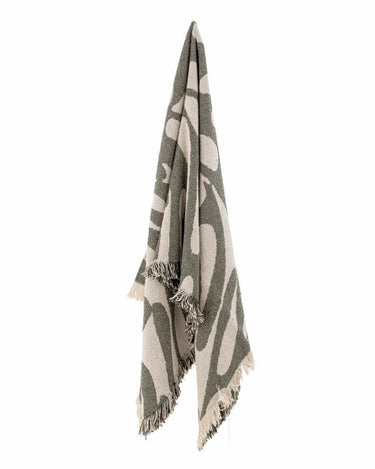 Bloomingville - Throw Recycled Cotton - Alk Green - Things I Like Things I Love