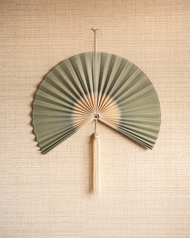 Bloomingville - Wall Decor Jaime Bamboo Olive Green - Things I Like Things I Love
