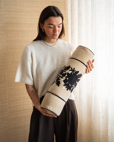 Bolster Cushion Esme Beige - Things I Like Things I Love