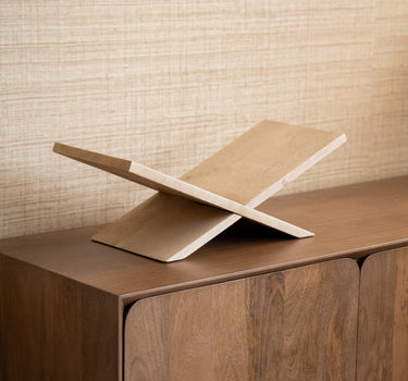 Book Stand Light Brown - Things I Like Things I Love