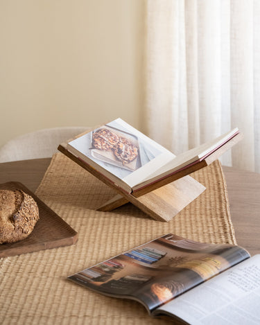 Book Stand Tonisi Natural Wood - Things I Like Things I Love