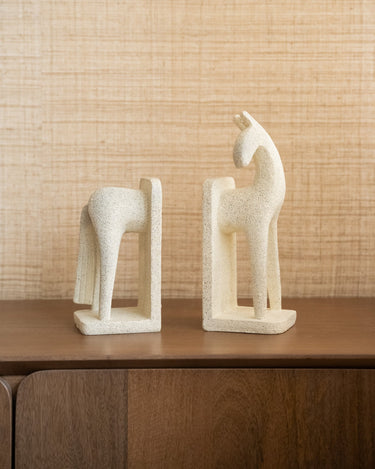 Bookend Horse Beige - Things I Like Things I Love