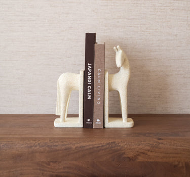 Bookend Horse Beige - Things I Like Things I Love