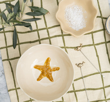 Bowl Starfish Ceramic - Things I Like Things I Love