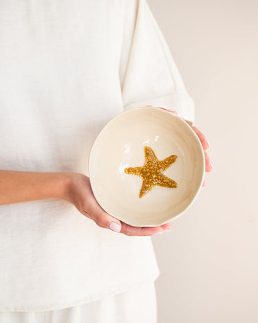 Bowl Starfish Ceramic - Things I Like Things I Love