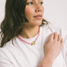 Bracelet Pink Snake Gold Pink - Things I Like Things I Love