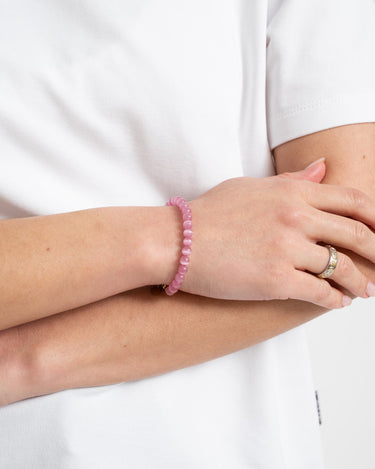 Bracelet Pink Snake Gold Pink - Things I Like Things I Love