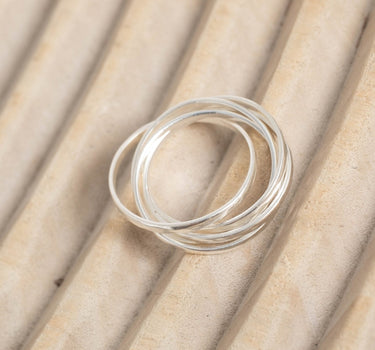 Brass Multi Ring Silver - Things I Like Things I Love